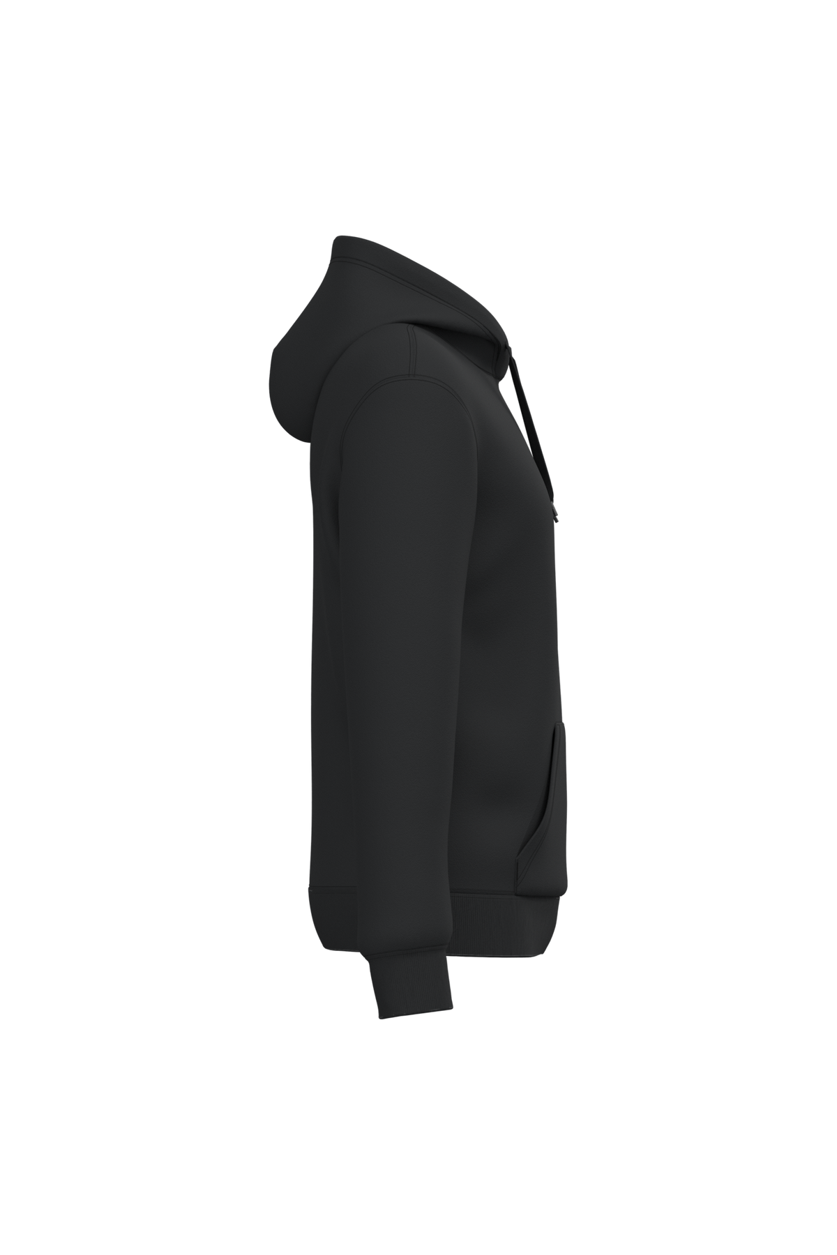 K4041 - Sudadera con capucha reciclada unisex - Black - lateral
