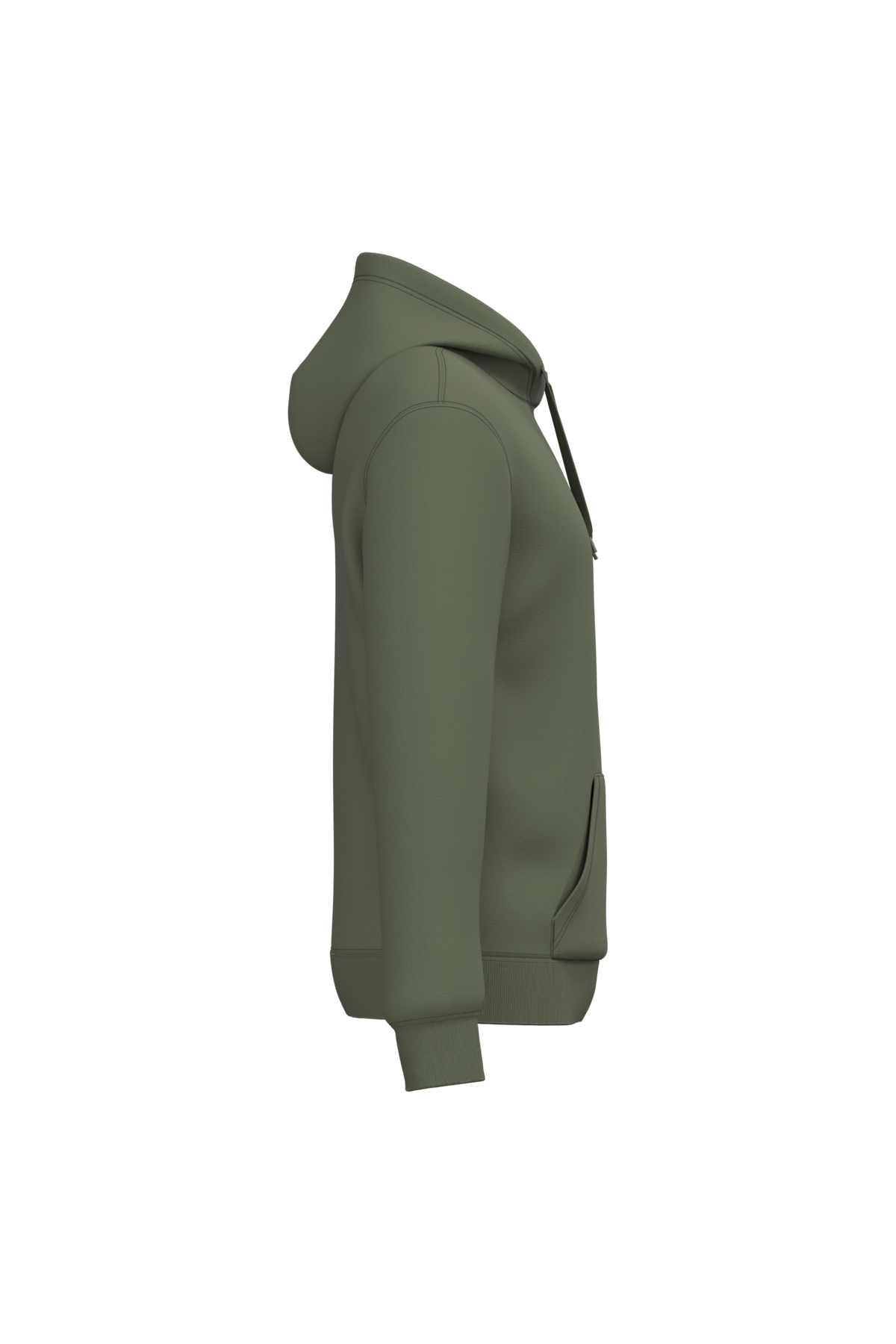 K4041 - Sudadera con capucha reciclada unisex - Caper Green - lateral