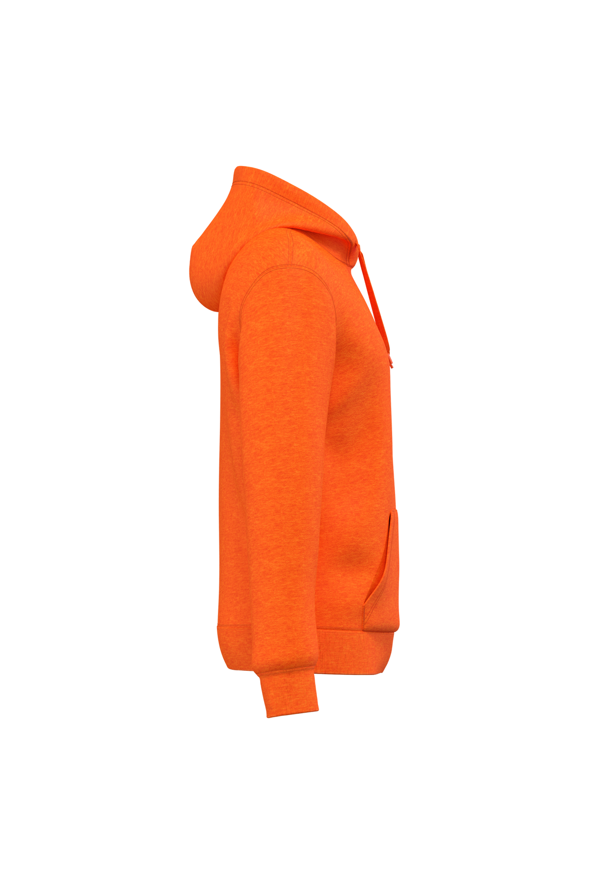 K4041 - Sudadera con capucha reciclada unisex - Fluorescent Orange - lateral