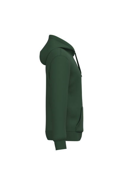 K4041 - Sudadera con capucha reciclada unisex - Forest Green - lateral