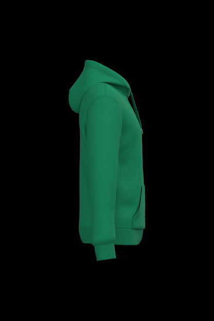 K4041 - Sudadera con capucha reciclada unisex - Kelly Green - lateral