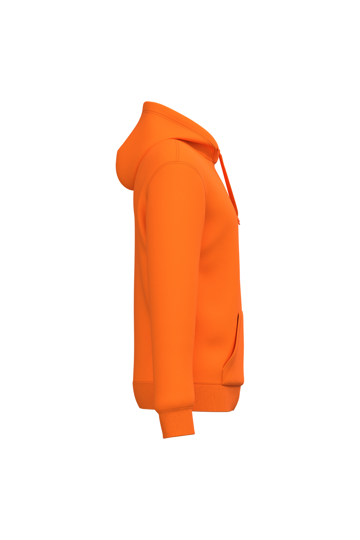 K4041 - Sudadera con capucha reciclada unisex - Orange - lateral