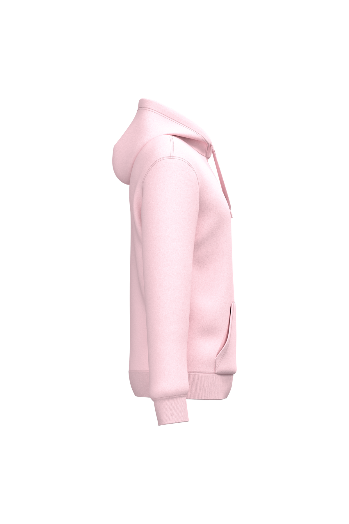 K4041 - Sudadera con capucha reciclada unisex - Pale Pink - lateral