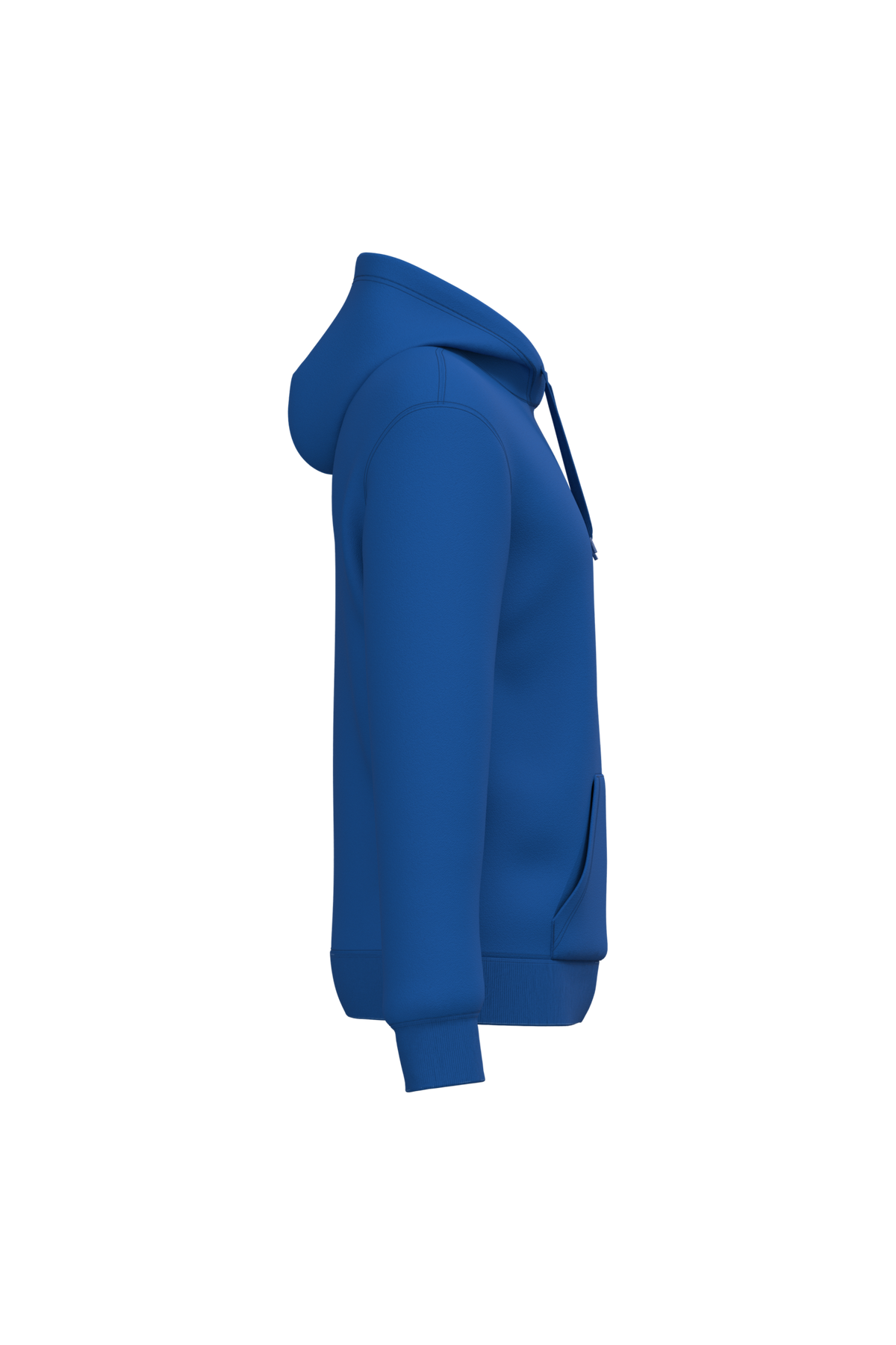 K4041 - Sudadera con capucha reciclada unisex - Royal Blue - lateral