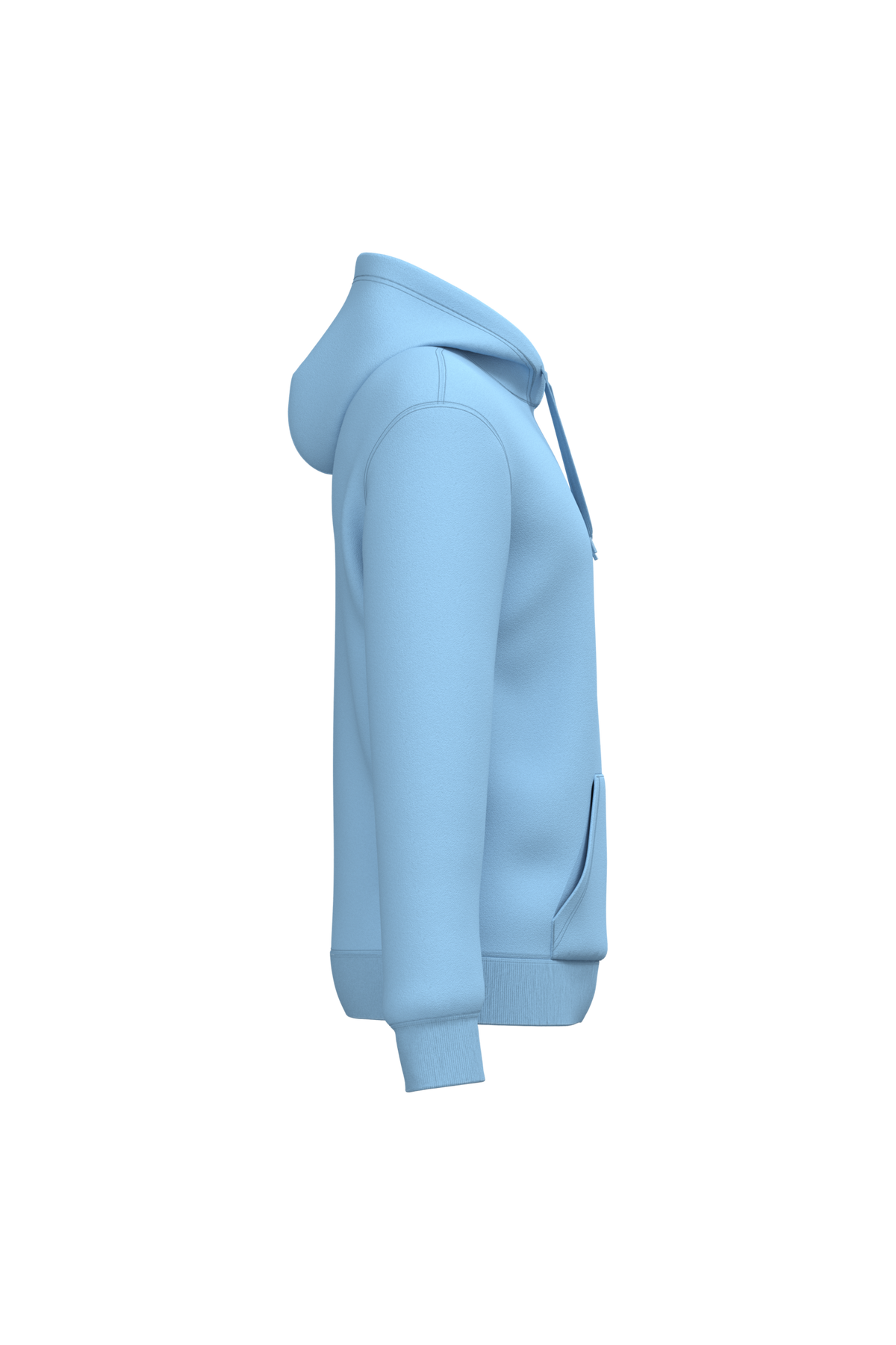 K4041 - Sudadera con capucha reciclada unisex - Sky Blue - lateral