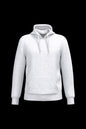 K4041 - Sudadera con capucha reciclada unisex - Ash Heather - frontal