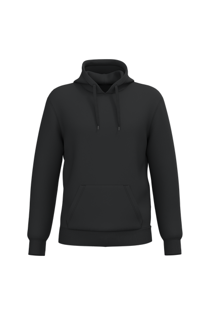 K4041 - Sudadera con capucha reciclada unisex - Black - frontal