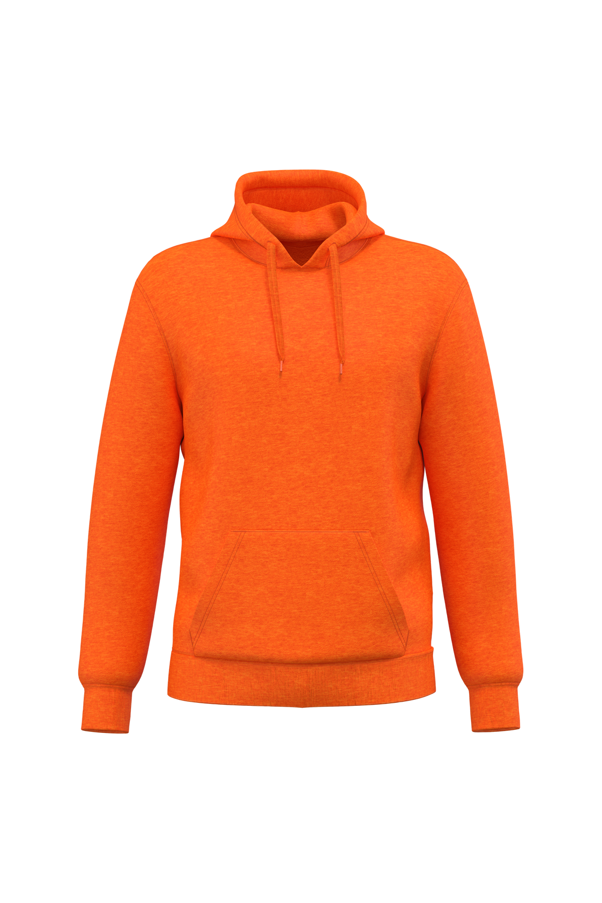 K4041 - Sudadera con capucha reciclada unisex - Fluorescent Orange - frontal