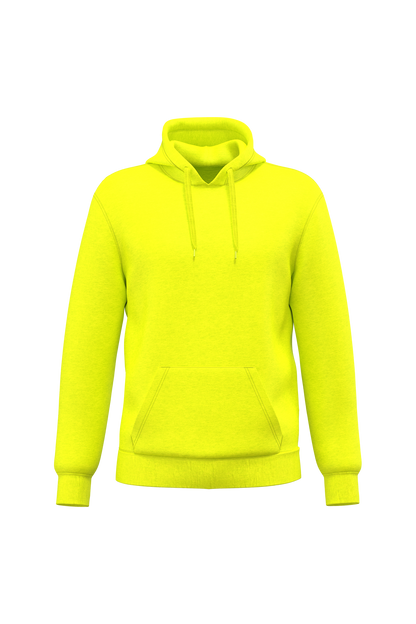 K4041 - Sudadera con capucha reciclada unisex - Fluorescent Yellow - frontal