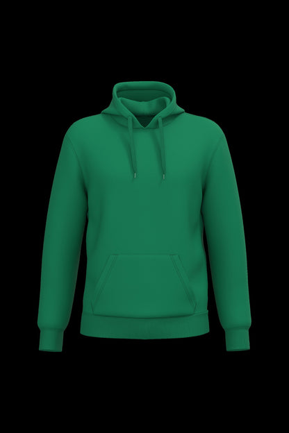 K4041 - Sudadera con capucha reciclada unisex - Kelly Green - frontal