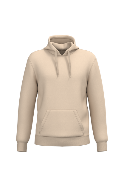 K4041 - Sudadera con capucha reciclada unisex - Light Sand - frontal