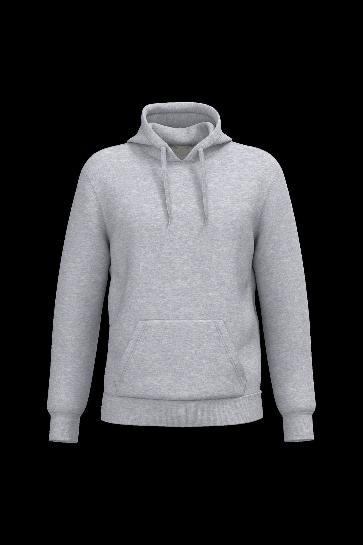 K4041 - Sudadera con capucha reciclada unisex - Oxford Grey - frontal