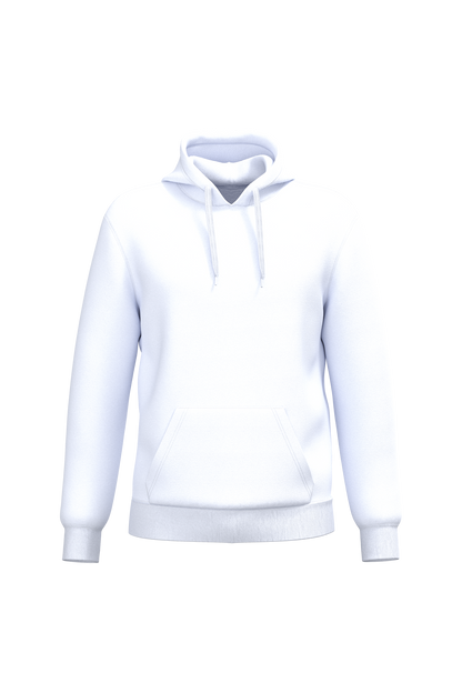 K4041 - Sudadera con capucha reciclada unisex - White - frontal