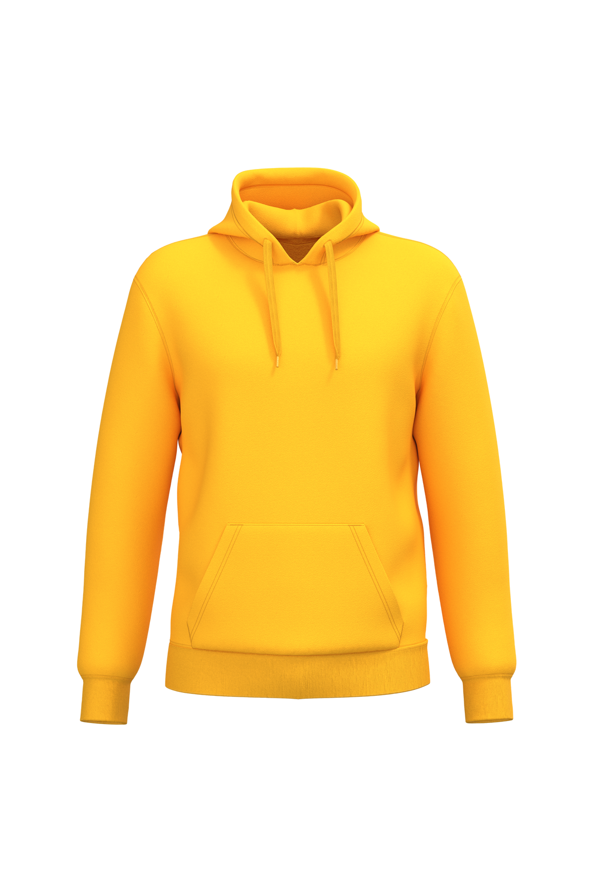 K4041 - Sudadera con capucha reciclada unisex - Yellow - frontal