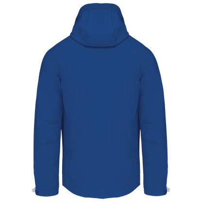 K413 - Chaqueta softshell con capucha extraíble hombre - Dark Royal Blue - trasera
