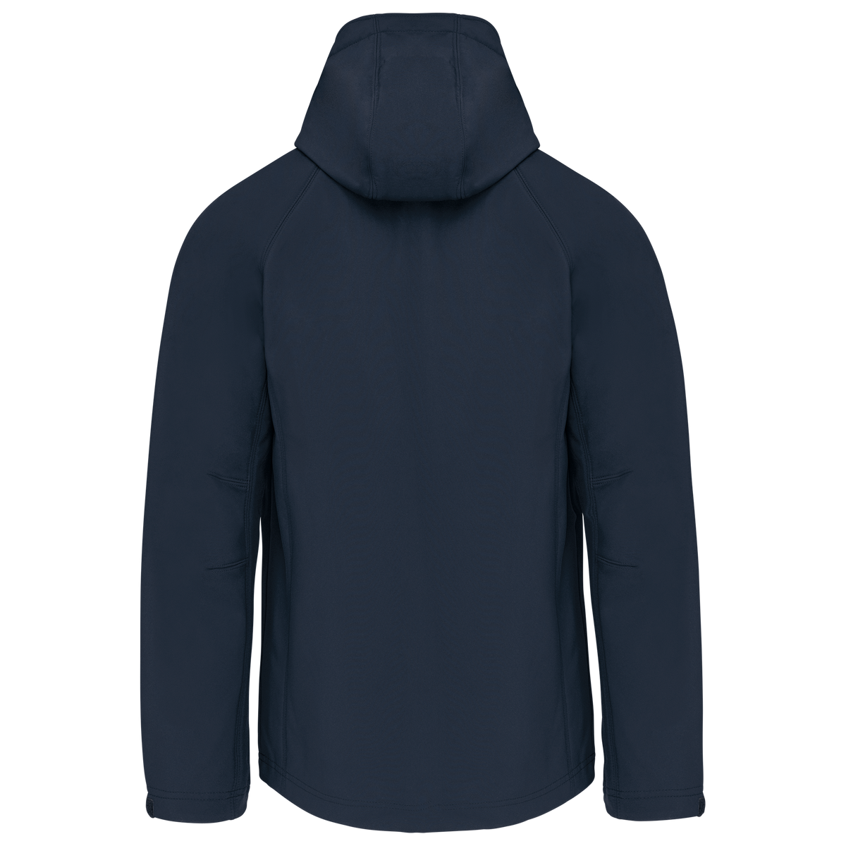 K413 - Chaqueta softshell con capucha extraíble hombre - Navy - trasera