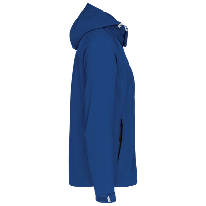 K413 - Chaqueta softshell con capucha extraíble hombre - Dark Royal Blue - lateral