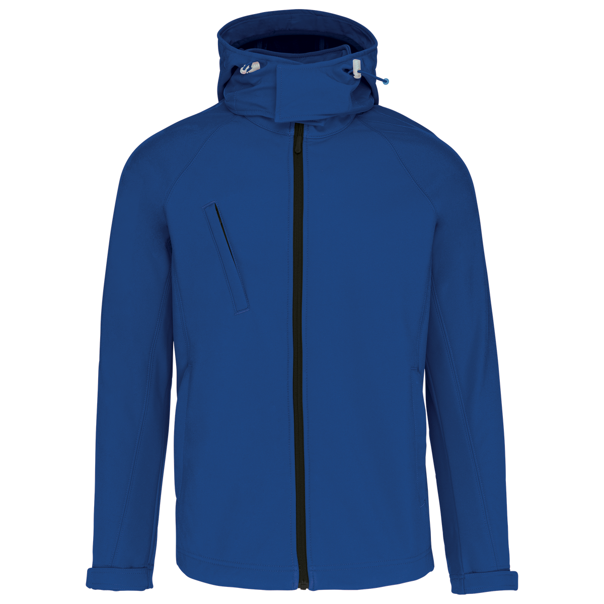 K413 - Chaqueta softshell con capucha extraíble hombre - Dark Royal Blue - frontal
