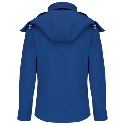 K414 - Chaqueta softshell con capucha extraíble mujer - Dark Royal Blue - trasera