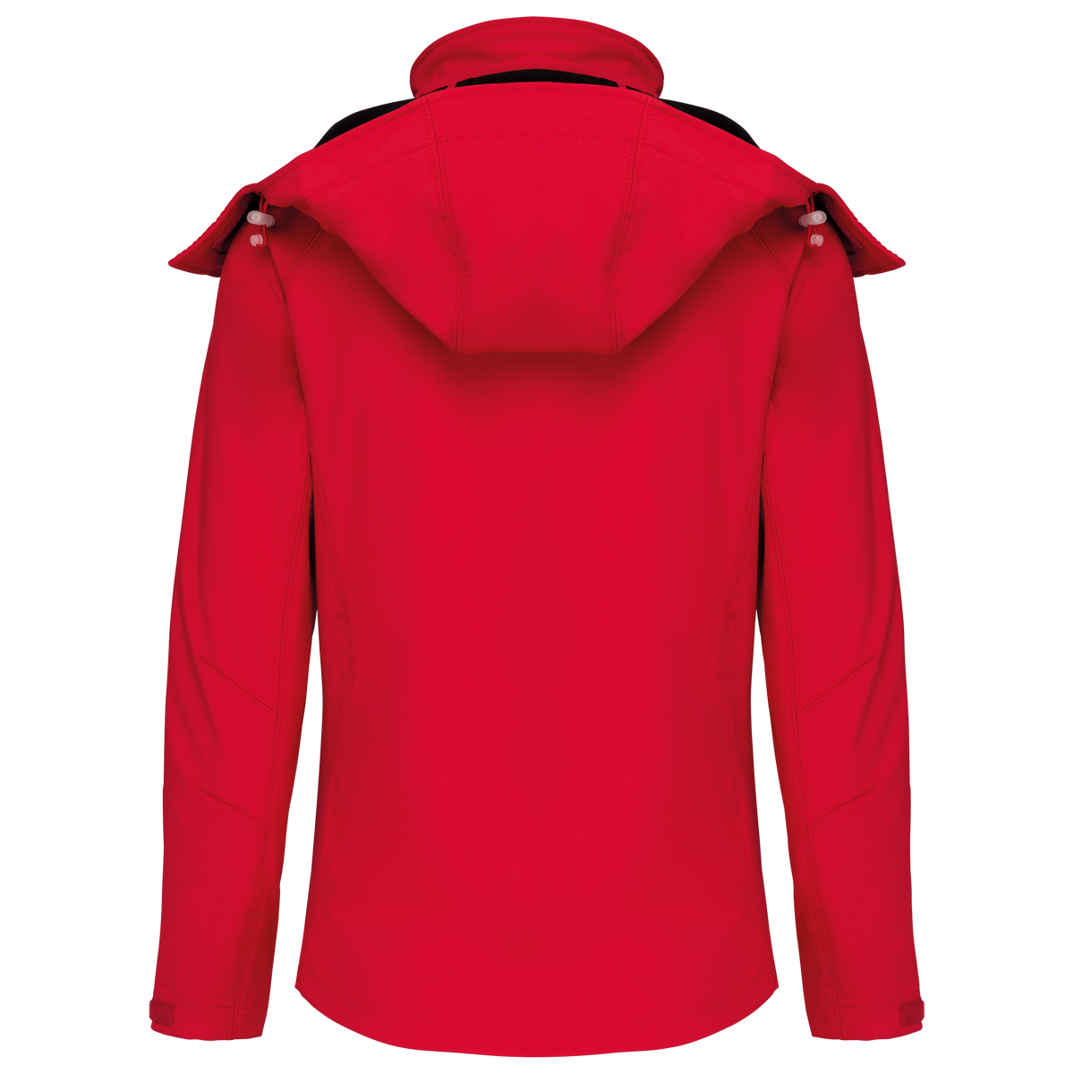 K414 - Chaqueta softshell con capucha extraíble mujer - Red - trasera