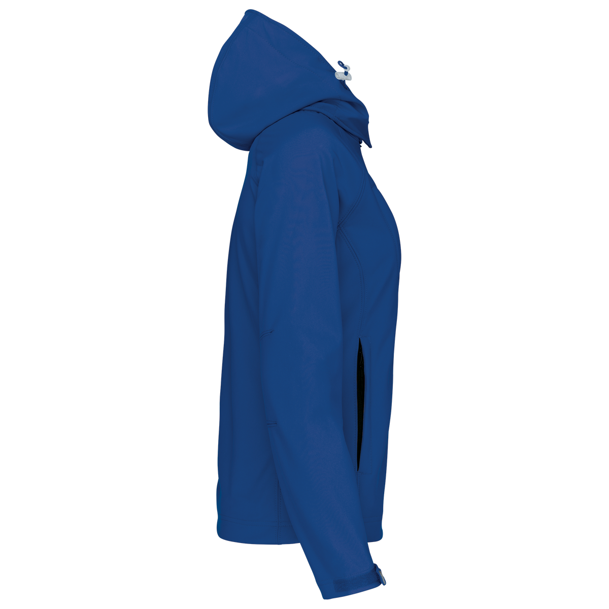 K414 - Chaqueta softshell con capucha extraíble mujer - Dark Royal Blue - lateral