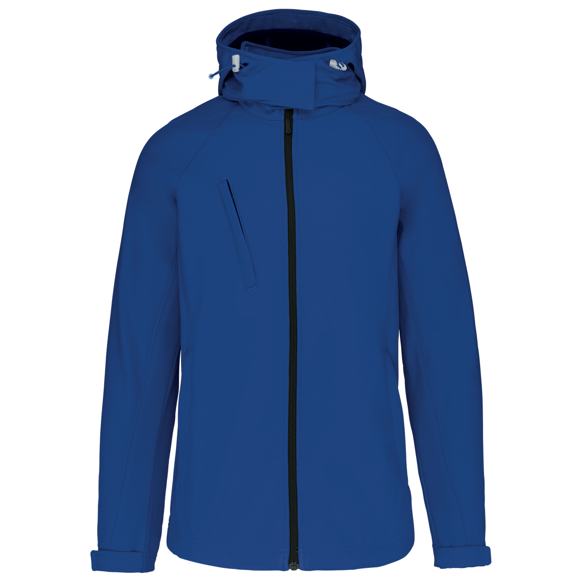 K414 - Chaqueta softshell con capucha extraíble mujer - Dark Royal Blue - frontal