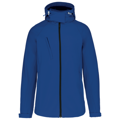K414 - Chaqueta softshell con capucha extraíble mujer - Dark Royal Blue - frontal