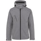 K414 - Chaqueta softshell con capucha extraíble mujer - Marl Grey - frontal