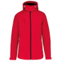K414 - Chaqueta softshell con capucha extraíble mujer - Red - frontal