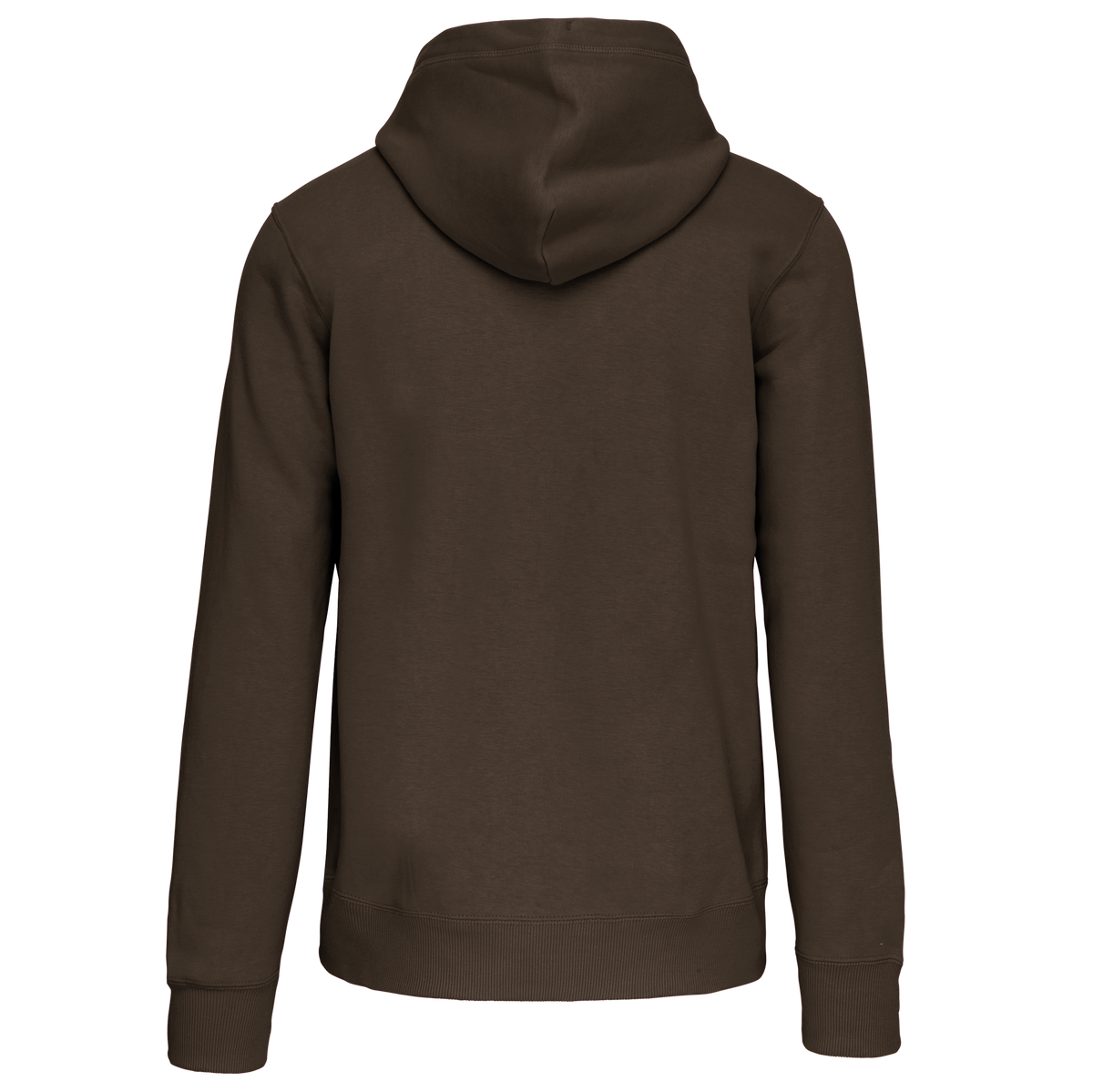 K444 - Sudadera capucha y cremallera - Dark Khaki - trasera