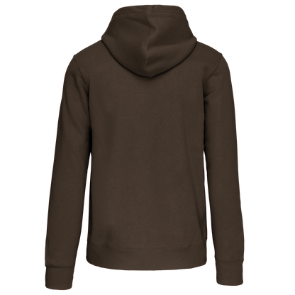 K444 - Sudadera capucha y cremallera - Dark Khaki - trasera