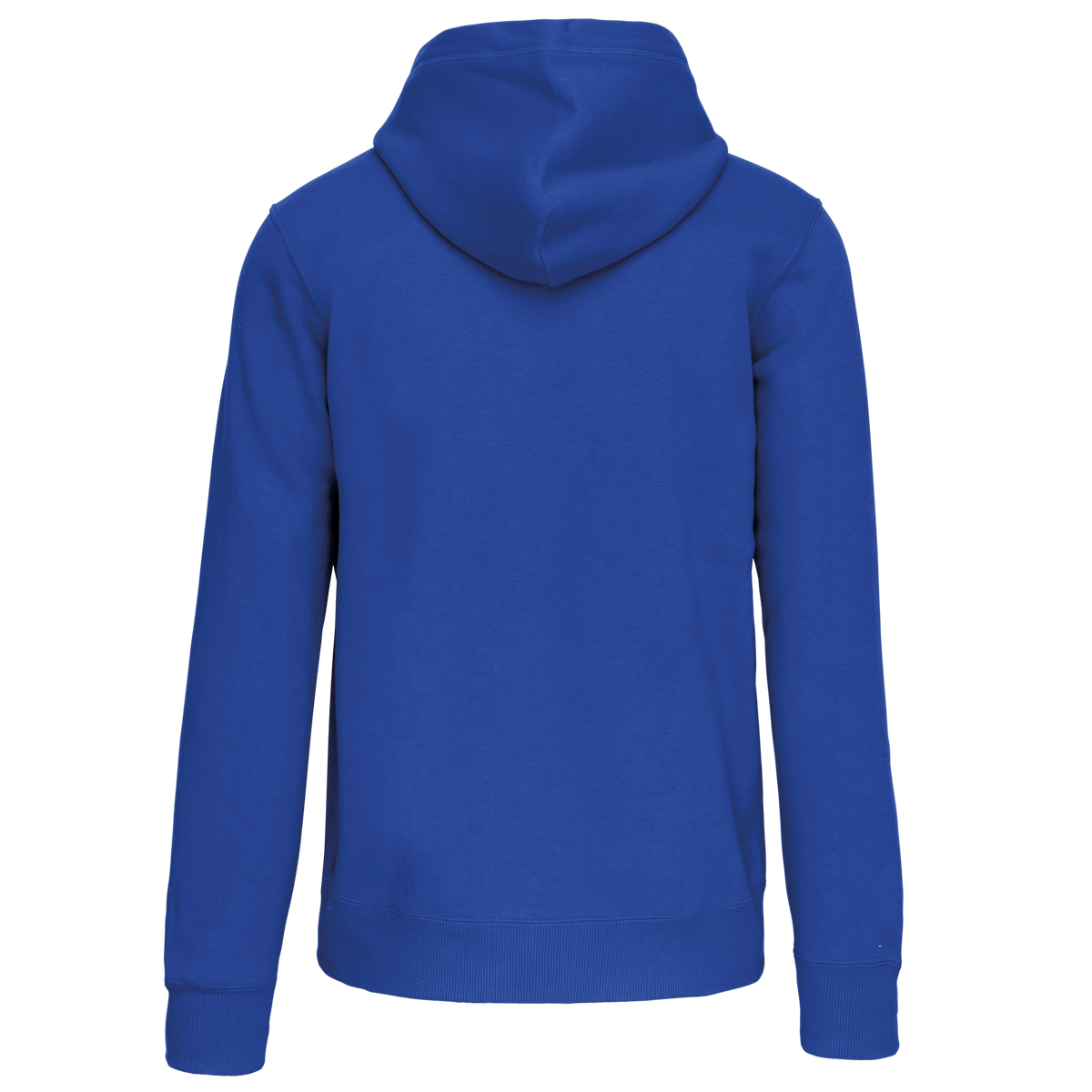 K444 - Sudadera capucha y cremallera - Light Royal Blue - trasera