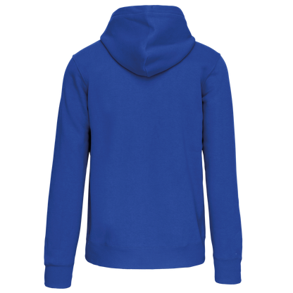 K444 - Sudadera capucha y cremallera - Light Royal Blue - trasera