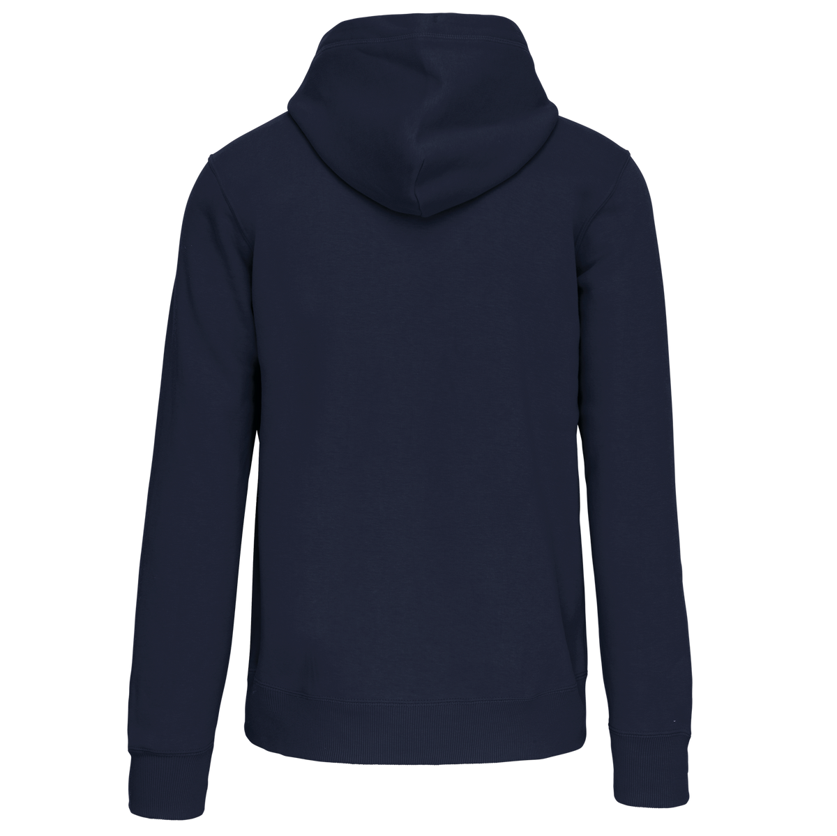 K444 - Sudadera capucha y cremallera - Navy - trasera