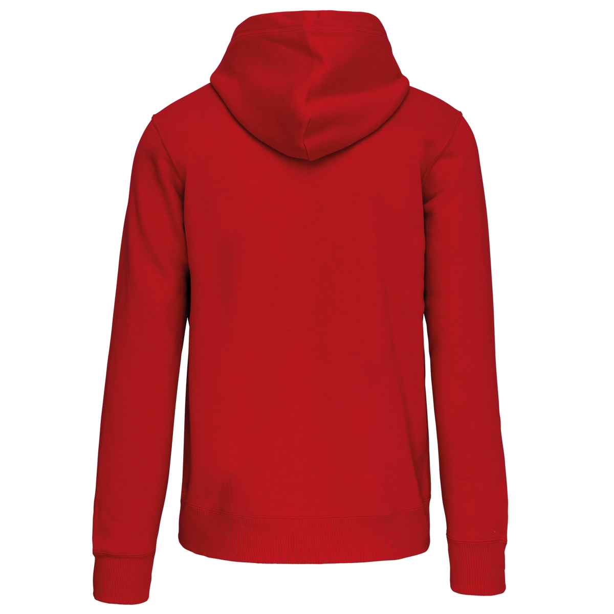 K444 - Sudadera capucha y cremallera - Red - trasera