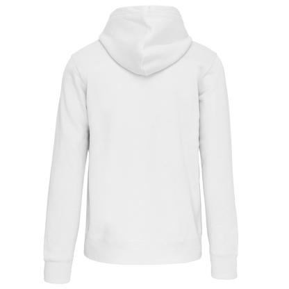 K444 - Sudadera capucha y cremallera - White - trasera