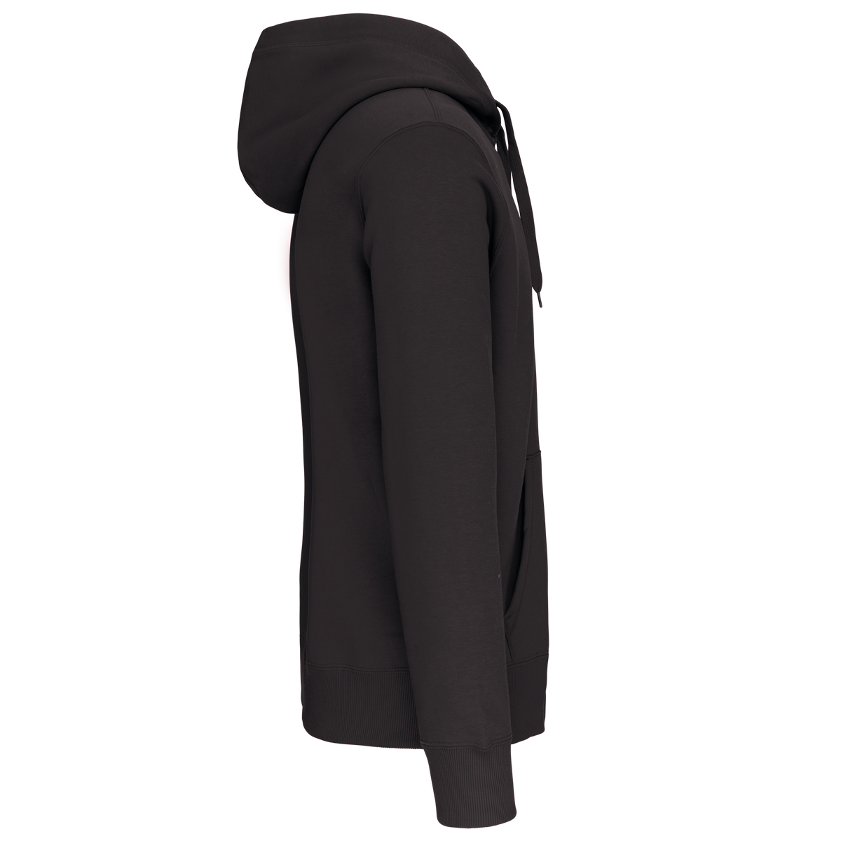 K444 - Sudadera capucha y cremallera - Dark Grey - lateral