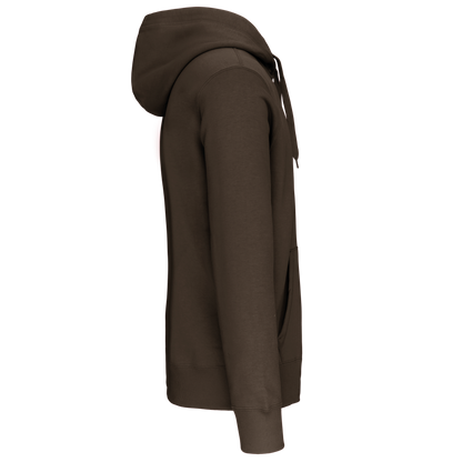 K444 - Sudadera capucha y cremallera - Dark Khaki - lateral