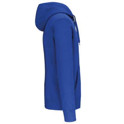 K444 - Sudadera capucha y cremallera - Light Royal Blue - lateral