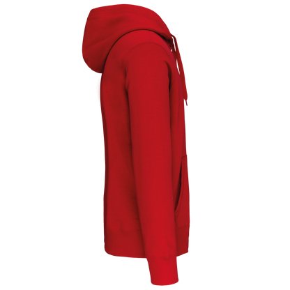 K444 - Sudadera capucha y cremallera - Red - lateral