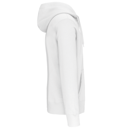 K444 - Sudadera capucha y cremallera - White - lateral