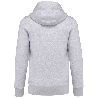 K454 - Sudadera con capucha y cremallera - Ash Heather - trasera