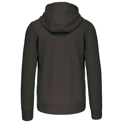 K454 - Sudadera con capucha y cremallera - Dark Grey - trasera