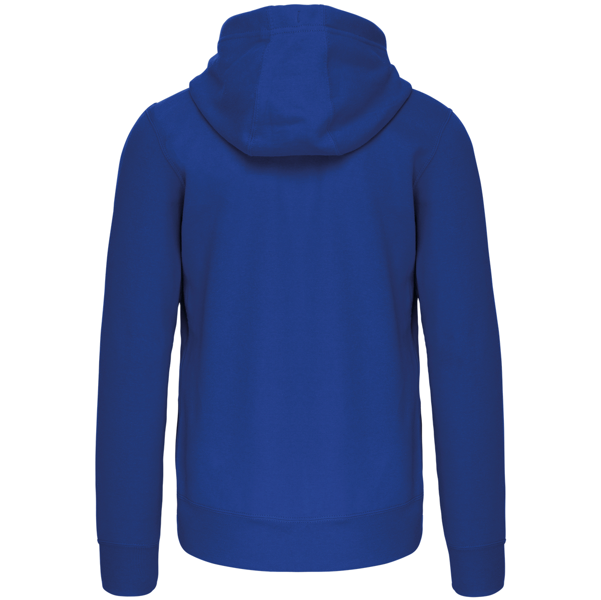 K454 - Sudadera con capucha y cremallera - Light Royal Blue - trasera