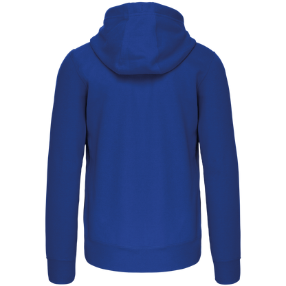 K454 - Sudadera con capucha y cremallera - Light Royal Blue - trasera