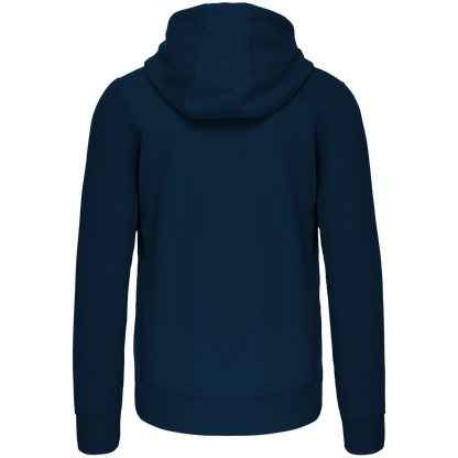K454 - Sudadera con capucha y cremallera - Navy - trasera