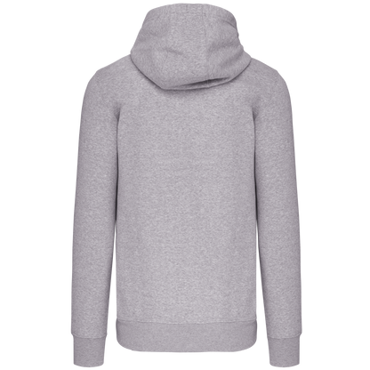 K454 - Sudadera con capucha y cremallera - Oxford Grey - trasera
