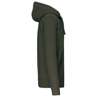K454 - Sudadera con capucha y cremallera - Dark Khaki - lateral
