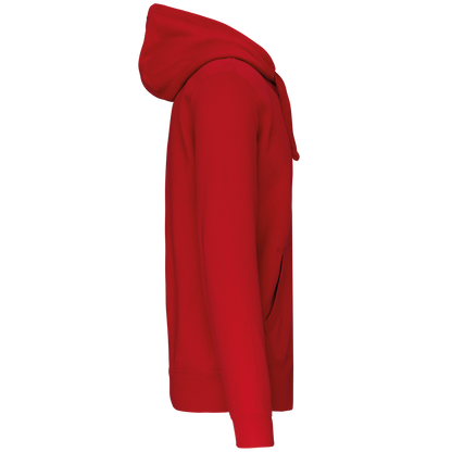 K454 - Sudadera con capucha y cremallera - Red - lateral