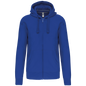 K454 - Sudadera con capucha y cremallera - Light Royal Blue - frontal